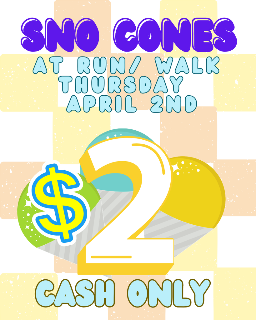 Sno Cones at Run/Walk
