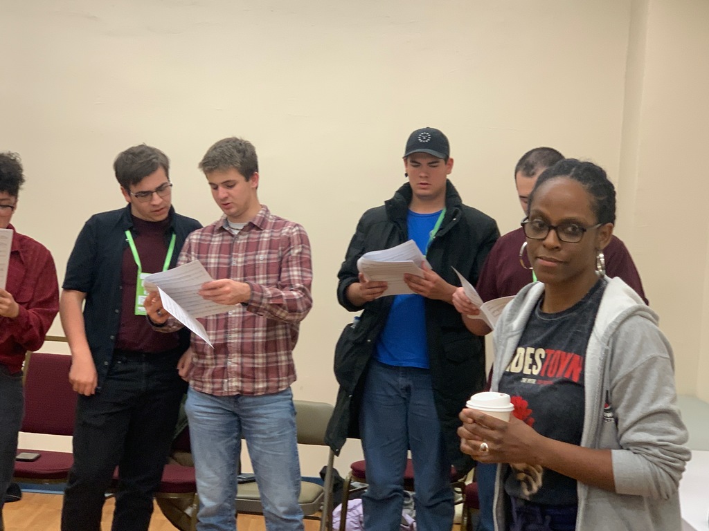 Some of our chorus students had an incredible experience at The Broadway Vocal Clinic in New York, where they worked alongside industry professionals and immersed themselves in the artistry and discipline of Broadway performance. Through this experience, they strengthened their vocal skills, learned from experts in the field, and gained insight into what it takes to perform at a high level.  A special shoutout to @misskimizzo for the impact she made on our students throughout this experience. Her passion, talent, and dedication to mentoring young performers truly inspired our group and made this opportunity even more meaningful. We are so grateful for the time, energy, and heart she pours into supporting students.  Experiences like this are what it’s all about—learning beyond the classroom, growing as performers, and creating memories that will last a lifetime.