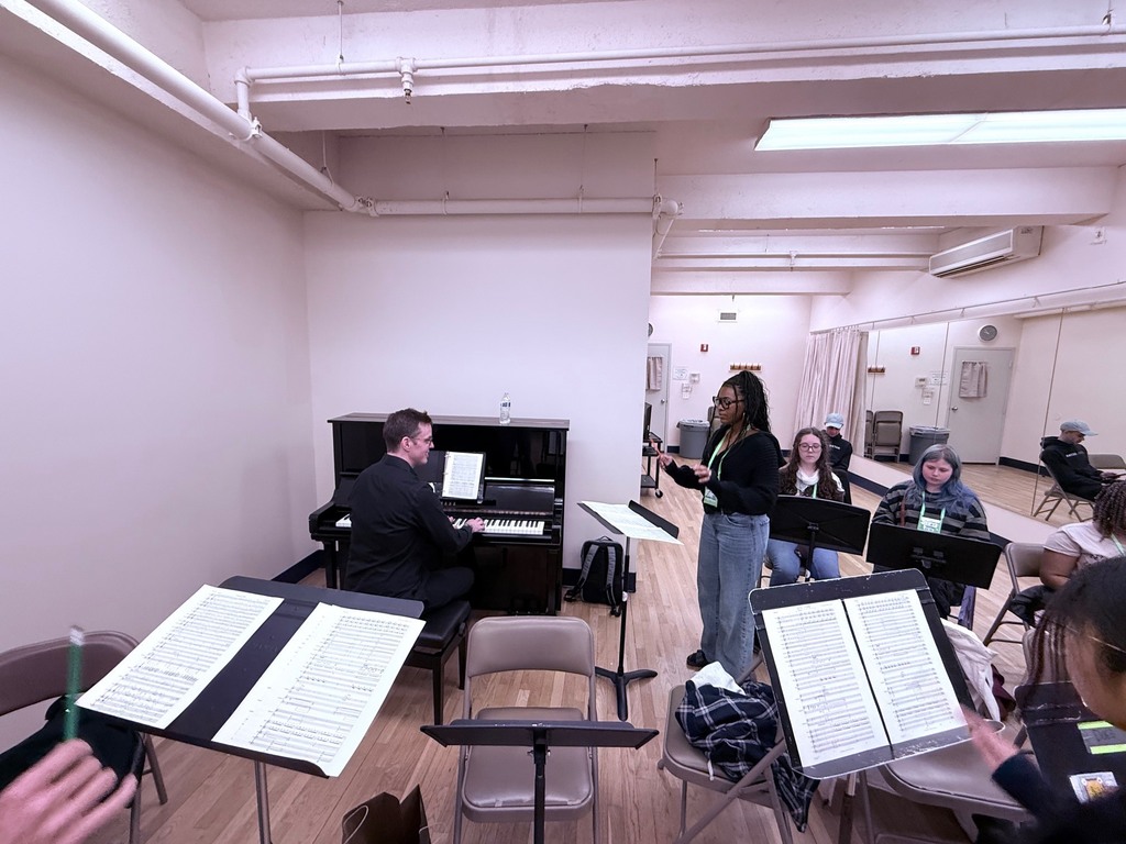 Some of our band students had the opportunity to participate in a Broadway clinic while in New York, building on the incredible experiences shared by our chorus students. They worked on a musical selection from a hit Broadway show under the direction of a Broadway music director, gaining firsthand insight into the level of precision and collaboration required in professional performance.  Experiences like this extend learning beyond the classroom and give our students a deeper appreciation for their craft.