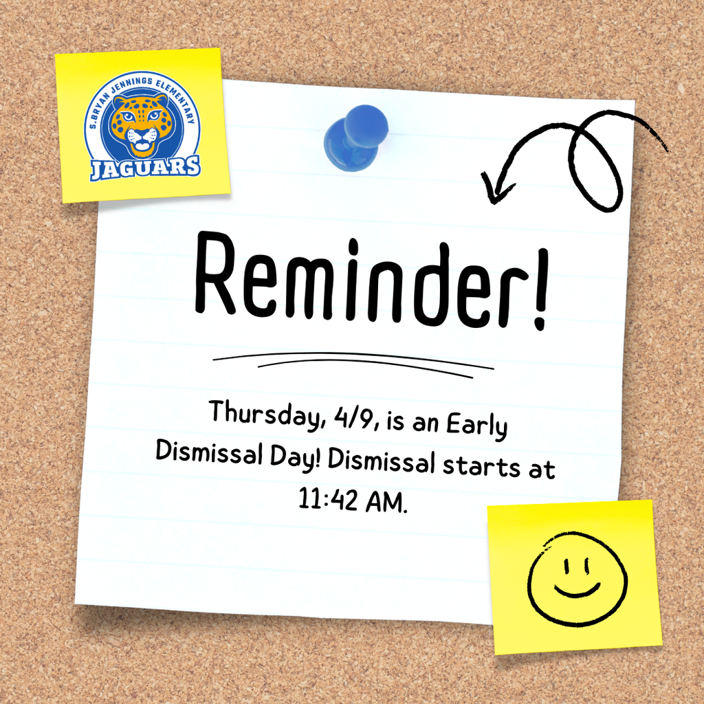 Early Dismissal Day Reminder