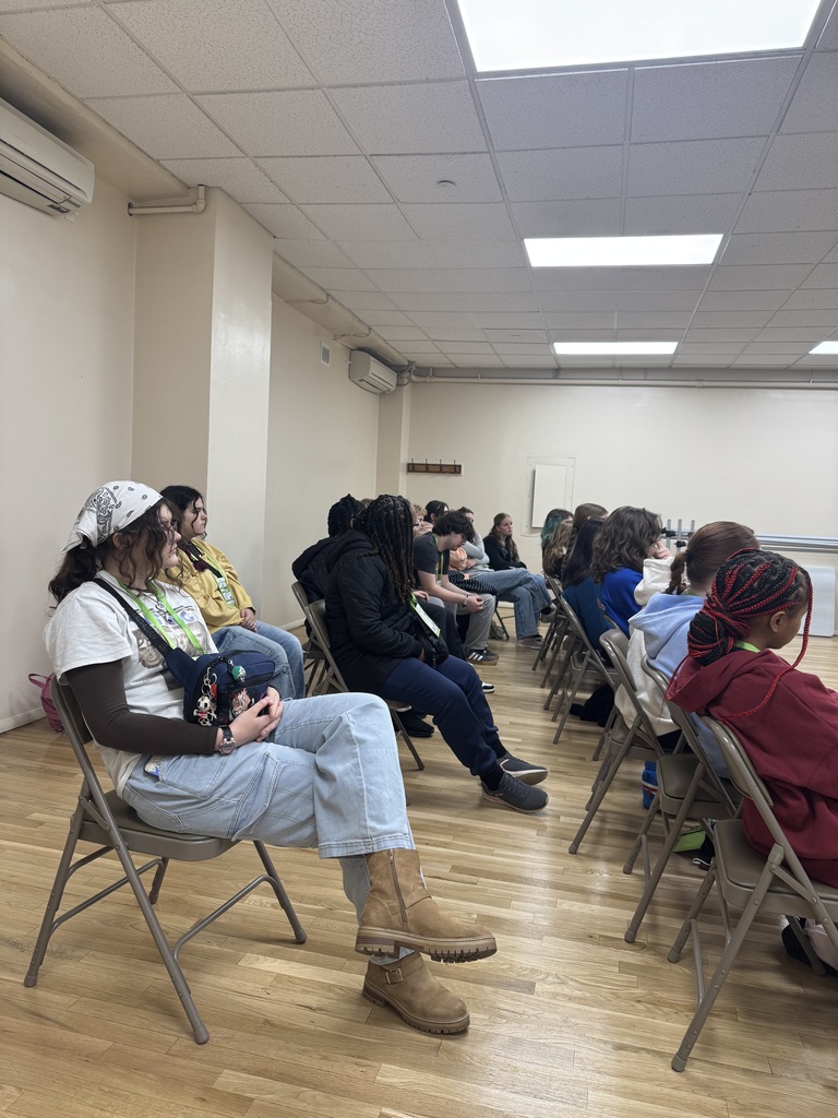 Some of our theater students had an incredible opportunity while in New York to learn from a Broadway stage manager who has worked on productions such as Wicked and Six. They gained insight into the path to becoming a stage manager and experienced what it sounds like behind the scenes as cues are called during a live performance.  Two of our students, Madison McLevy and Natalie Dimaio, even had the chance to step into the role themselves by practicing calling a song from the show. What an unforgettable, hands-on experience!  Opportunities like this give our students a deeper understanding of the many roles that bring a production to life. We are proud of how they represented our school and embraced this unique behind-the-scenes experience!