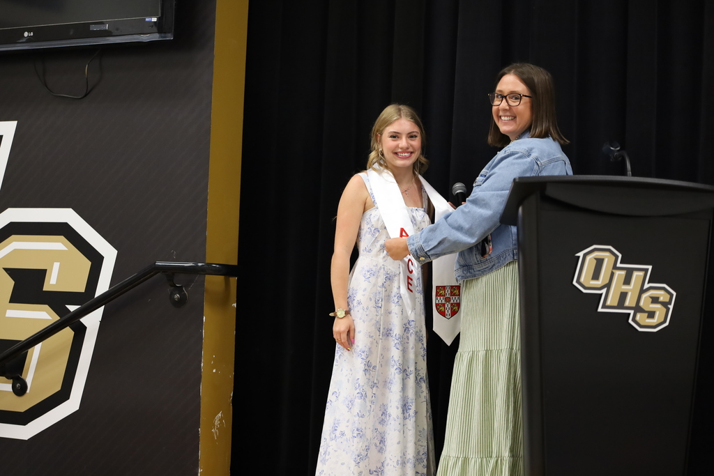 AICE Pinning Ceremony