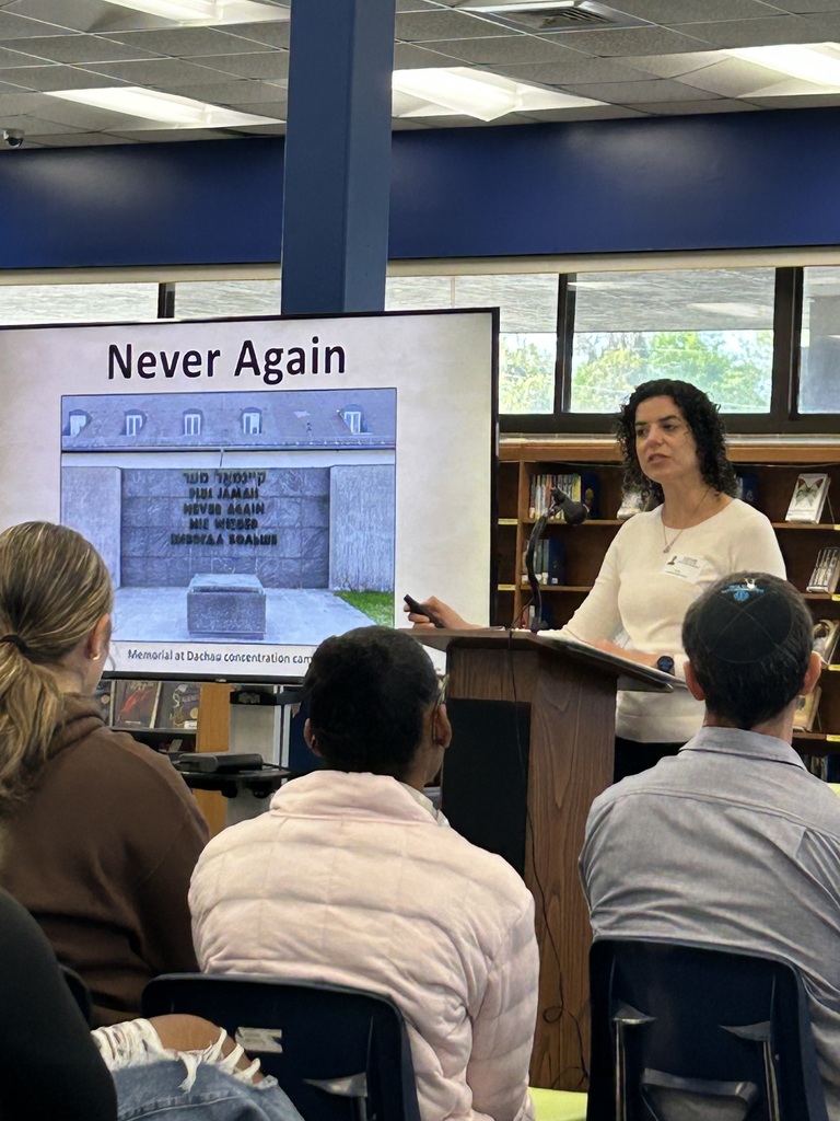 On Tuesday, some of our students had the powerful opportunity to hear from Holocaust speakers who shared deeply personal family histories. Both speakers spoke about their grandparents’ experiences as Holocaust survivors, bringing history to life in a way that textbooks simply cannot.  Through these stories, students gained a deeper understanding of resilience, courage, and the importance of remembering the past. Experiences like this help our students not only learn history but also connect with it, ensuring that these voices and lessons are never forgotten.