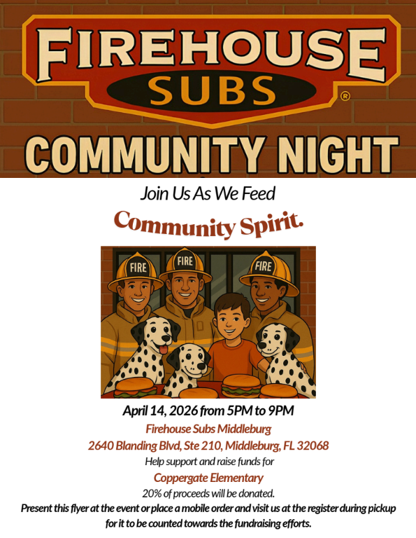 firehouse subs fundraiser flyer