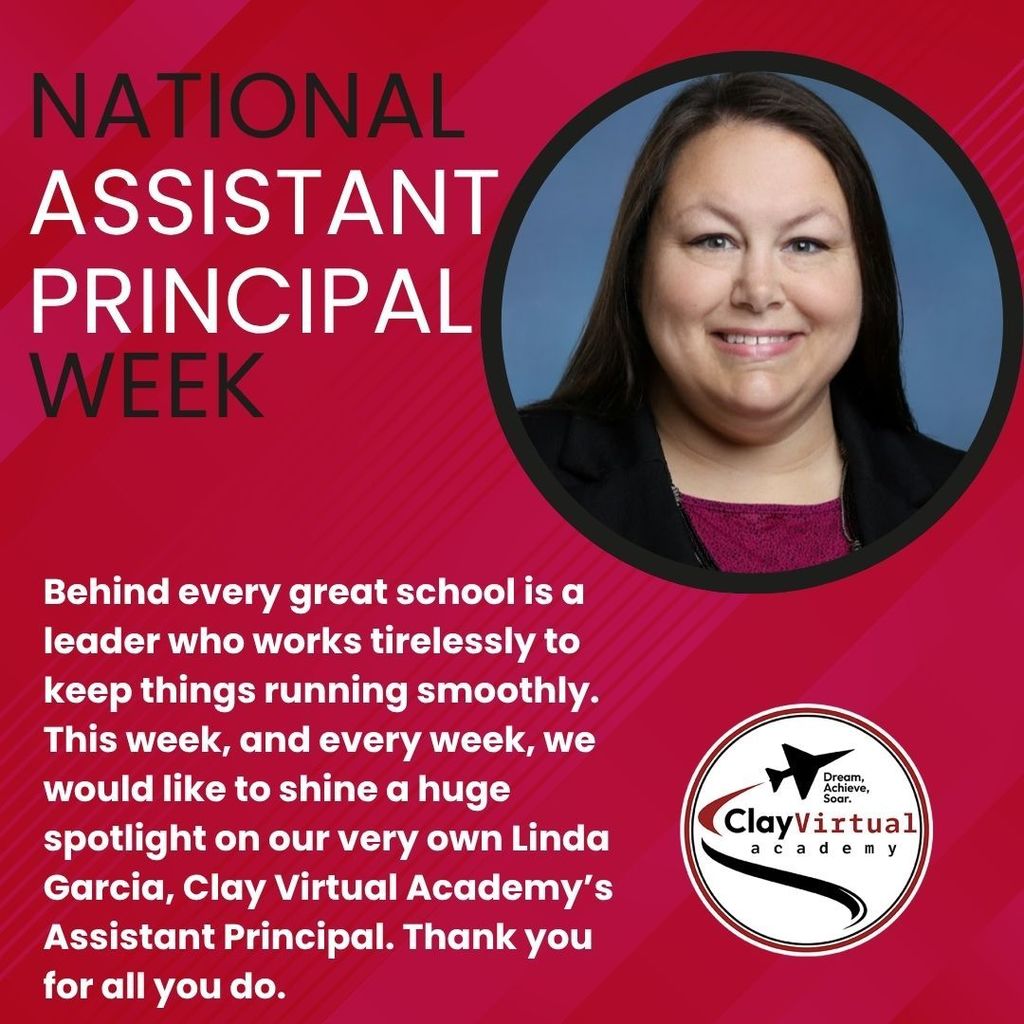 National Assistant Principal Week.