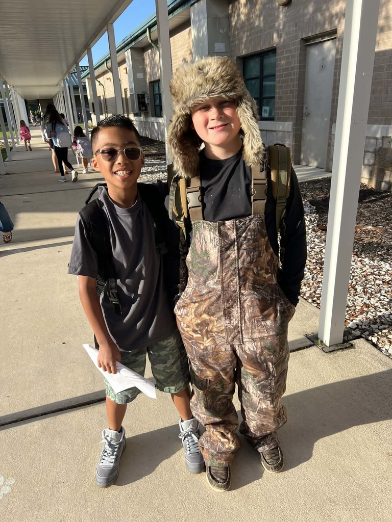 Day 1 of Month of the Military Child Celebration! CAMO DAY!