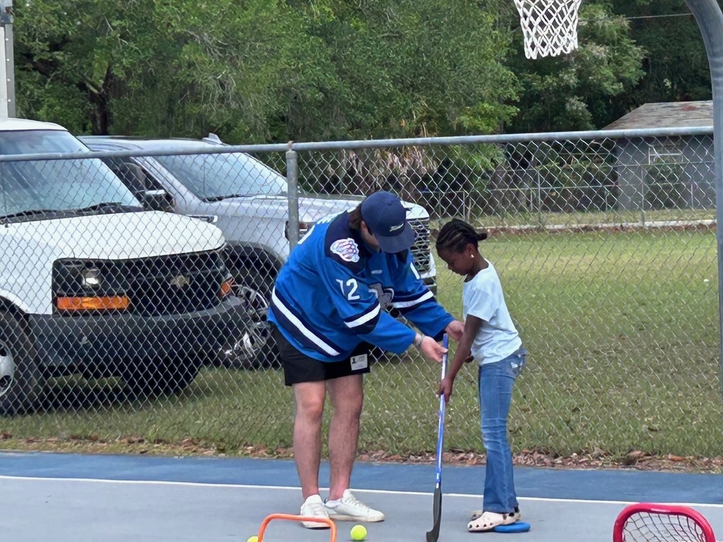 The Jacksonville Icemen Visit to Grove Park Elementary