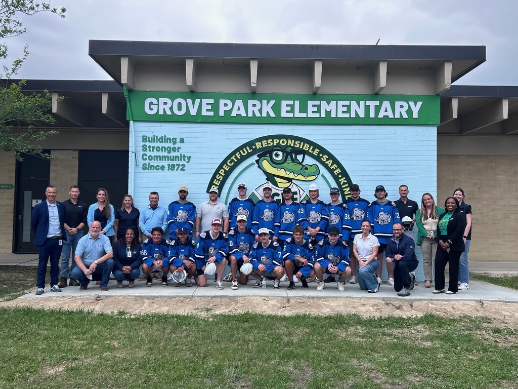 The Jacksonville Icemen Visit to Grove Park Elementary
