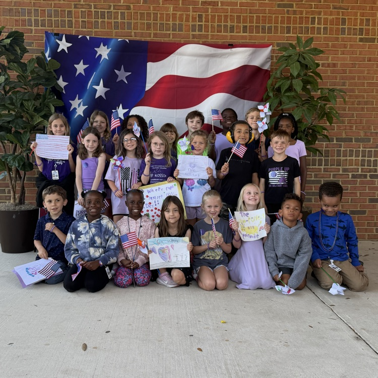 Behind every strong service member is an even stronger child 💜 Today we celebrate YOU 🇺🇸