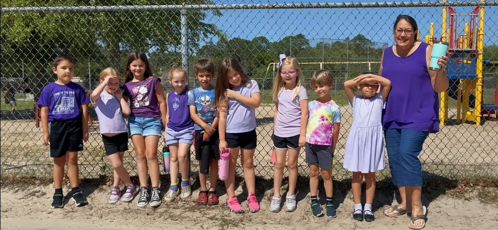 We had an incredible day honoring our military-connected students! From a sea of purple in the hallways to a very special luncheon on the stage, the PES spirit was on full display.  A huge thank you to our students for showing so much support and to our military families for everything you do. We are so proud of our military Manatees!