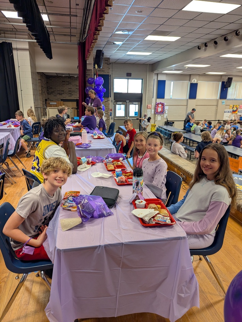 We had an incredible day honoring our military-connected students! From a sea of purple in the hallways to a very special luncheon on the stage, the PES spirit was on full display.  A huge thank you to our students for showing so much support and to our military families for everything you do. We are so proud of our military Manatees!