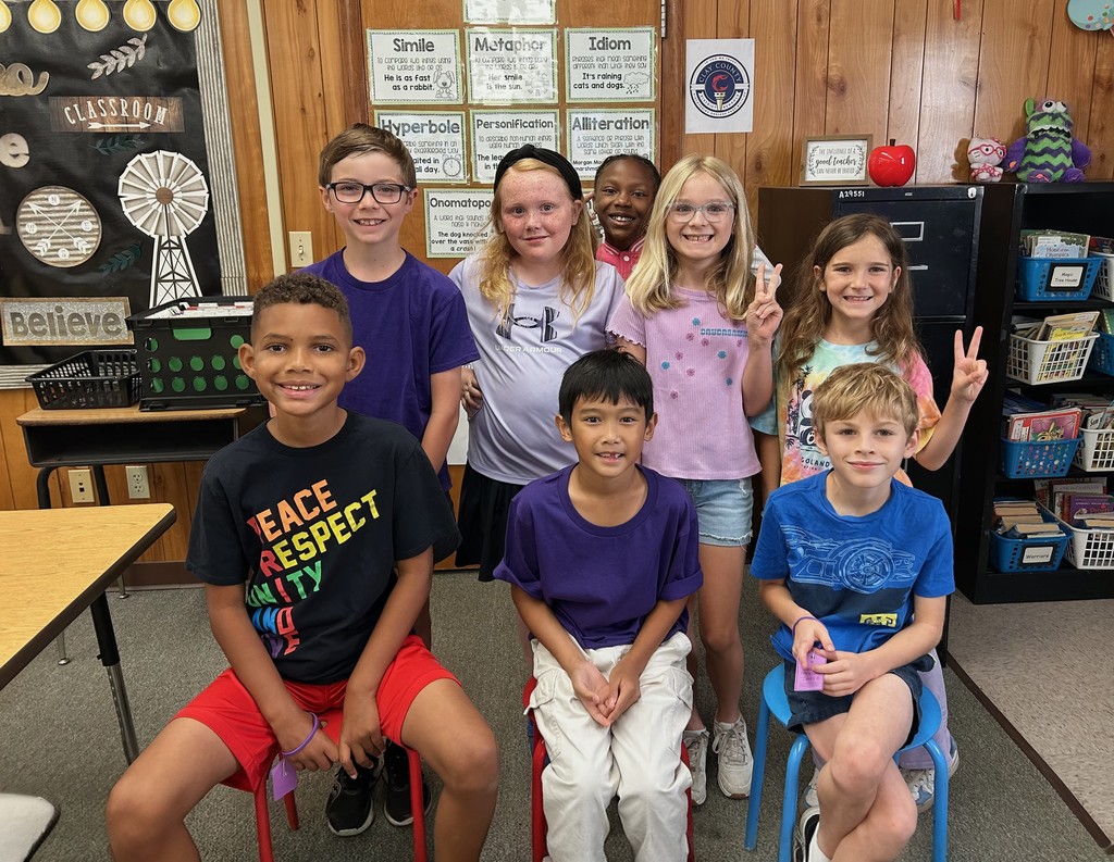 We had an incredible day honoring our military-connected students! From a sea of purple in the hallways to a very special luncheon on the stage, the PES spirit was on full display.  A huge thank you to our students for showing so much support and to our military families for everything you do. We are so proud of our military Manatees!