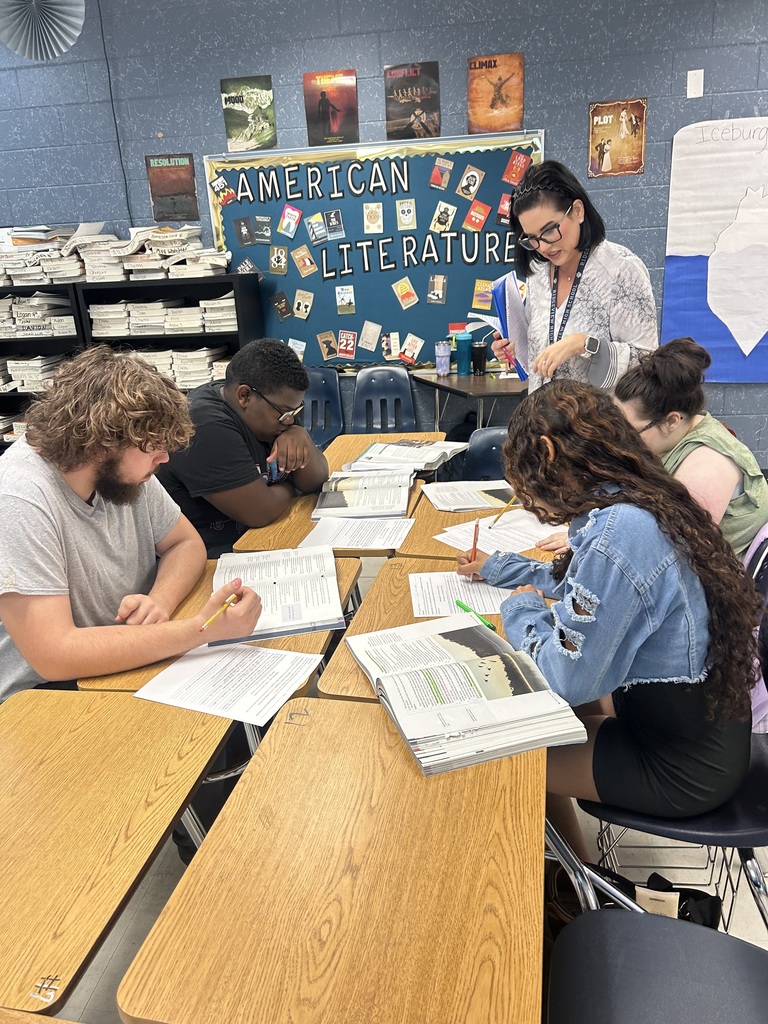 Students in Ms. Michaels and **Mr. Gonzalez’s Junior English class were engaged in a powerful lesson using Iceberg Theory while analyzing The Leap by Louise Erdrich. Through collaboration, discussion, and text-based evidence, students explored the difference between what is explicitly stated in a story and what is implied beneath the surface.  Using group tasks, written responses, and meaningful academic conversations, students strengthened critical reading skills by making inferences, supporting claims with evidence, and explaining their thinking. Lessons like this prepare students not only for assessments, but for deeper understanding and thoughtful analysis.  Great things are happening in our classrooms every day at Ridgeview!