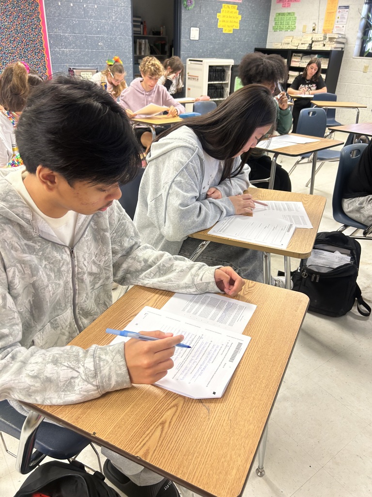 Students in **Ms. Thomas’s AICE General Paper classes are hard at work as they prepare for their upcoming AICE exam in May. Through rigorous reading, thoughtful discussion, structured writing, and critical analysis, students are sharpening the skills needed to succeed on this challenging assessment. From evaluating multiple perspectives to crafting well-supported arguments, these students are engaging in the deep thinking and academic discourse that prepares them not only for their exam, but for future college and career success as well. We are proud of the dedication, focus, and perseverance they are showing as they continue to work toward their goals. Keep up the great work!