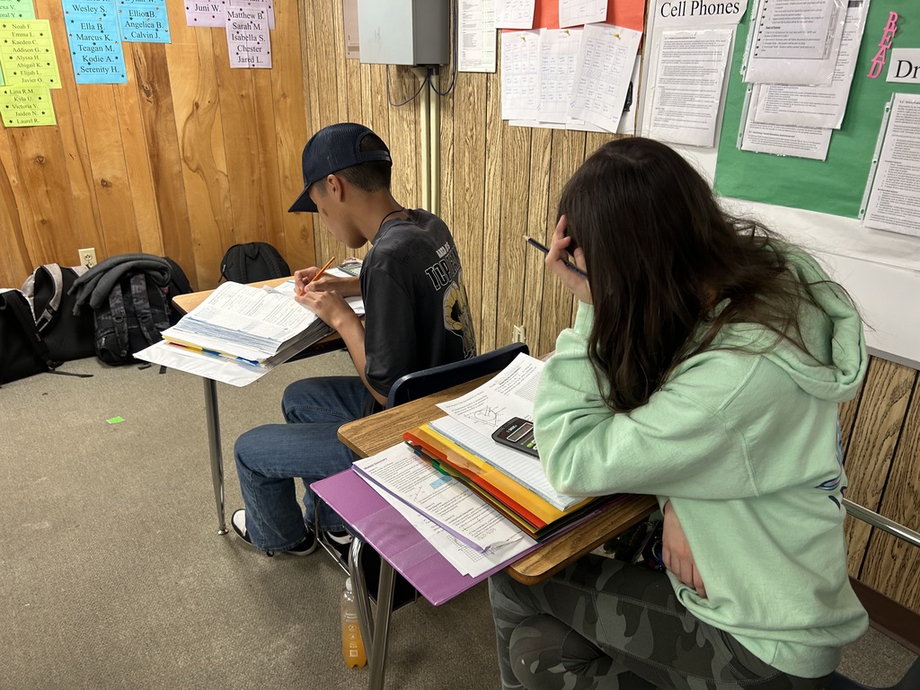 Students in Ms. Collier’s Geometry classes are hard at work showcasing their learning as they prepare for the upcoming Geometry EOC. Through problem-solving, applying formulas, analyzing diagrams, and practicing real assessment-style questions, students are strengthening the critical thinking and mathematical reasoning skills needed for success.  By working through complex tasks and showing their thinking, students are building both confidence and mastery of key concepts such as measurement, relationships, and geometric reasoning. We are proud of their focus, perseverance, and the strong learning taking place in the classroom each day.