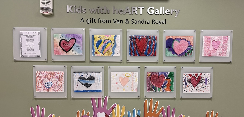 Student Artwork from Tynes Elementary