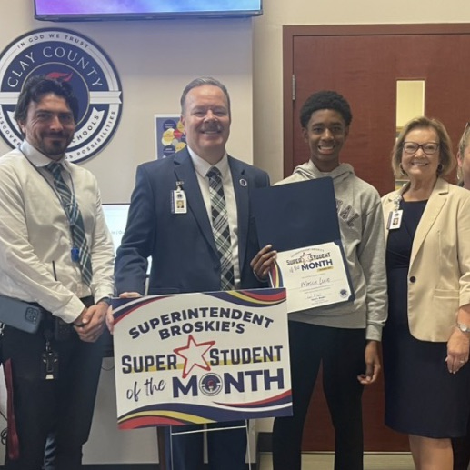 Superintendent’s student of the month at LAJ