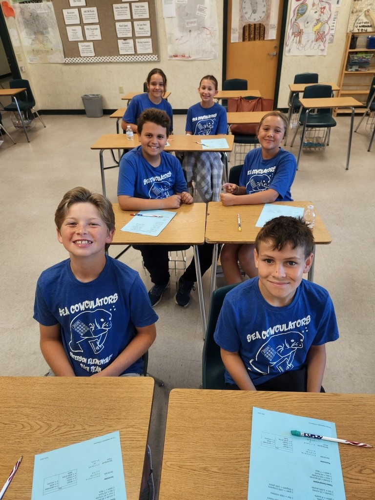 We are thrilled to announce the outstanding results from today's district-wide Math Field Day competition!  Our students demonstrated exceptional problem-solving skills and academic excellence across the board. Please join us in celebrating:  4th Grade: 1st Place Overall  5th Grade: 2nd Place Overall  6th Grade: Silver Level Award  Congratulations to the students and the dedicated teachers who helped prepare them for this success. This is a testament to the strong mathematical foundation being built in our classrooms! 📚📐