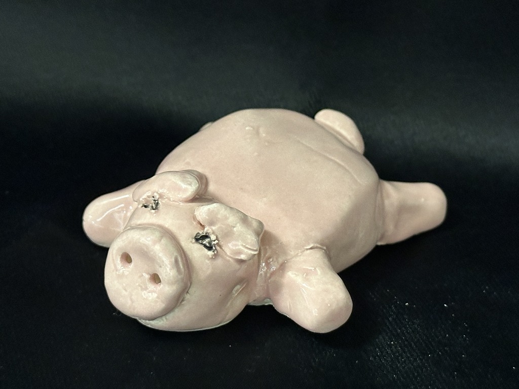 clay pig