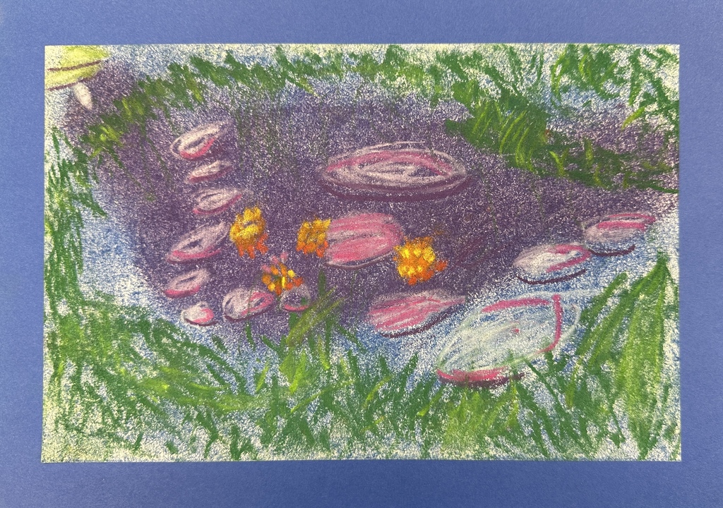 pastel drawing
