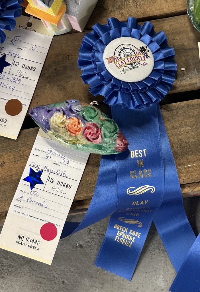 student art at county fair