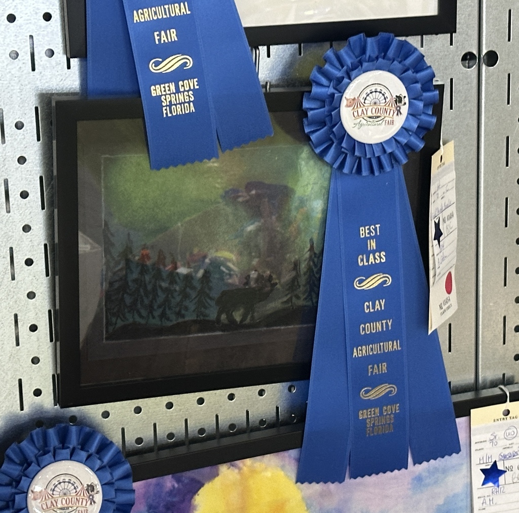 student art at county fair