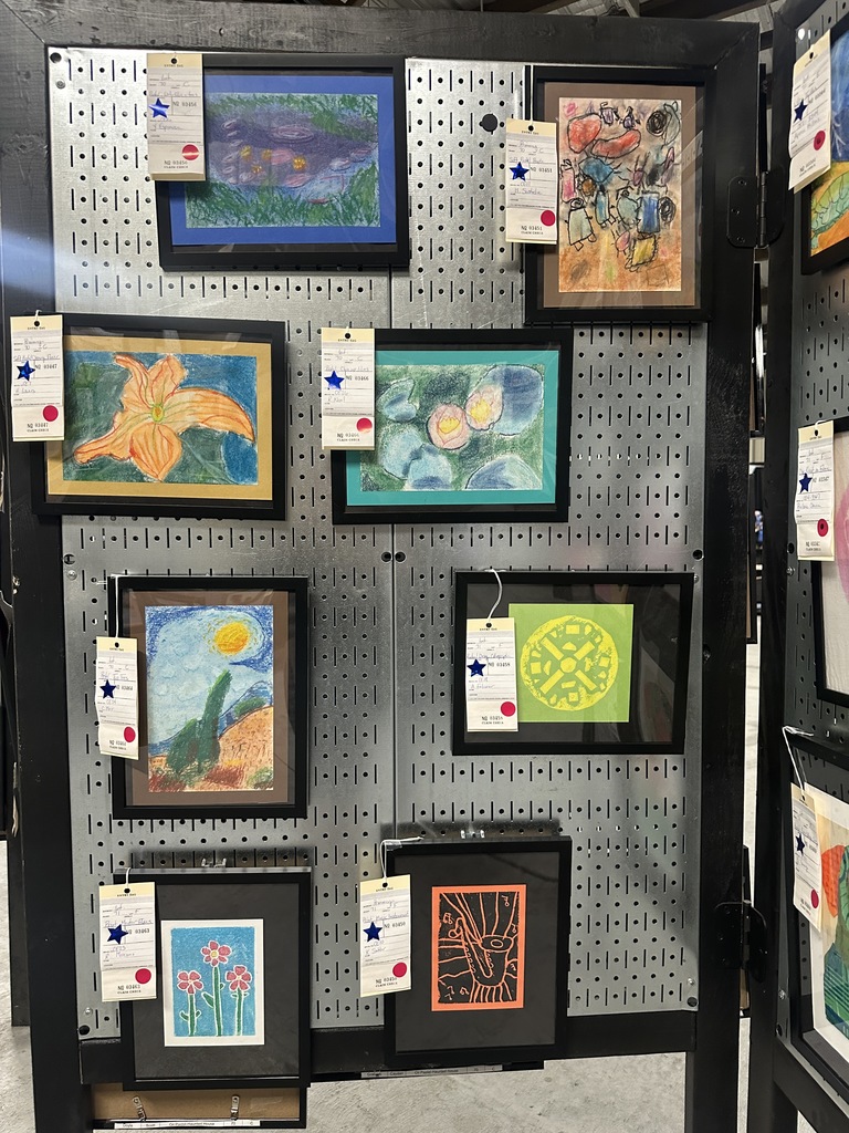 student art at county fair