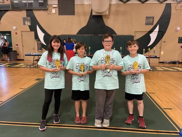 Congratulations to our 4th, 5th, and 6th grade Math Teams as they competed at Math Field Day. 5th grade won Bronze Level and 6th grade won Silver Level. All of the teams worked hard and did amazing! Thanks to Ms. Dupuis, Ms. Villegas and Mrs. Van De Water for the hours and hours they put in coaching our Otters!