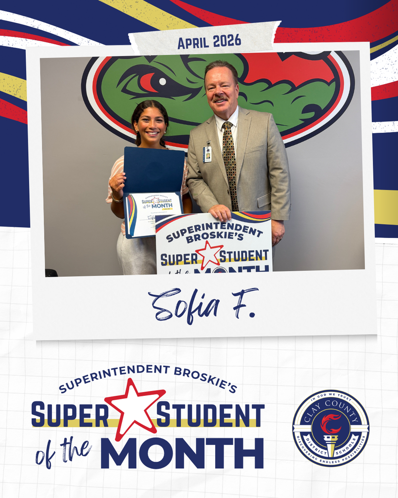 April Super Student: Sofia F.