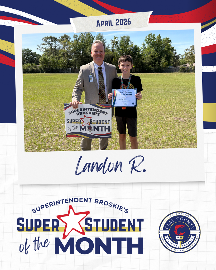 April Super Student: Landon R.