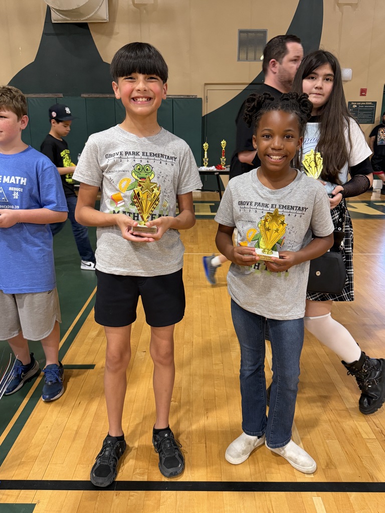 Students and Staff with Awards and Trophies