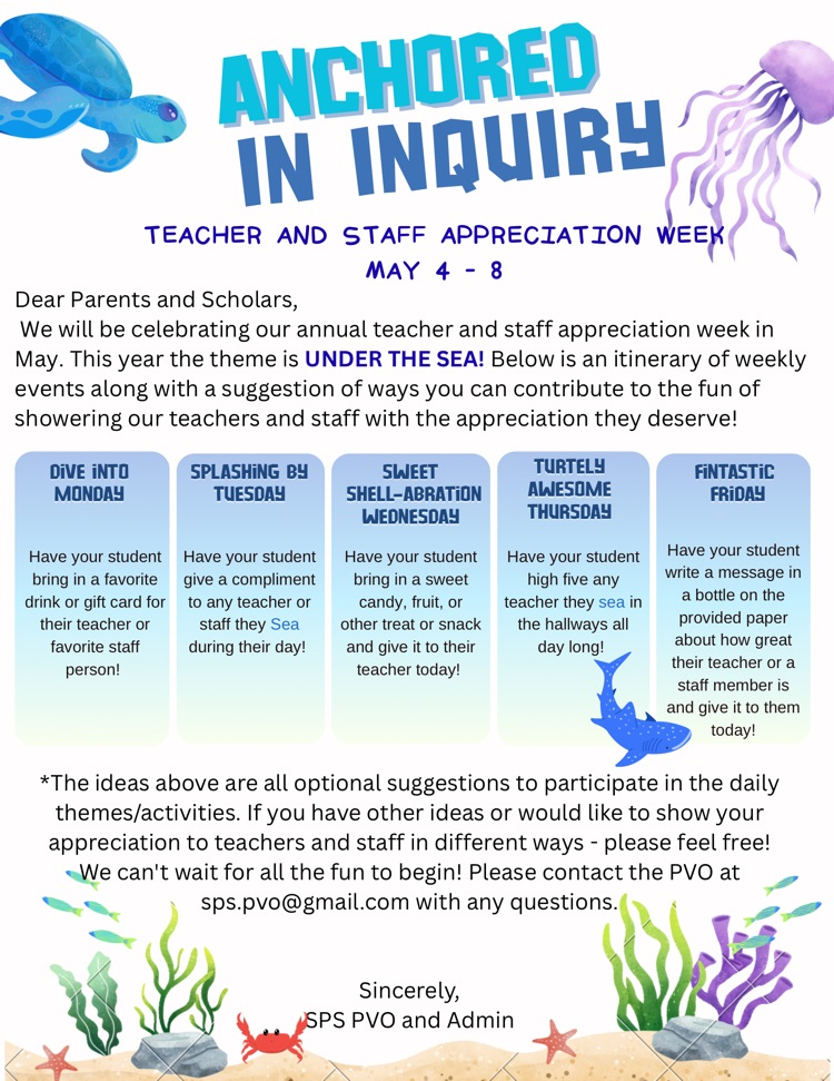 teacher appreciation week flyer