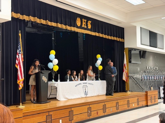 NHS Induction Ceremony 