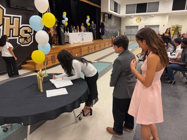 NHS Induction Ceremony 