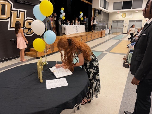 NHS Induction Ceremony 
