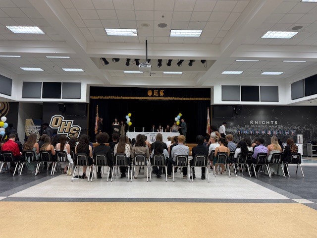 NHS Induction Ceremony 