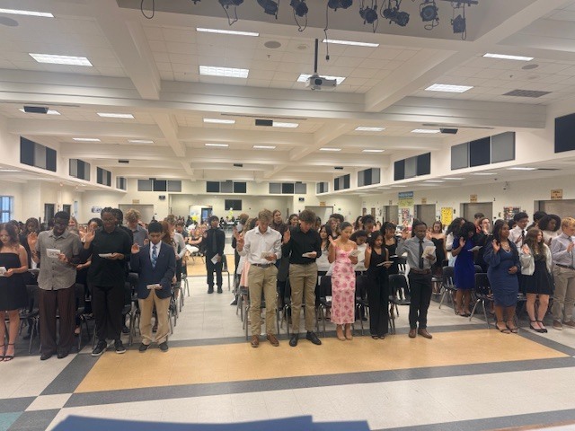 NHS Induction Ceremony 