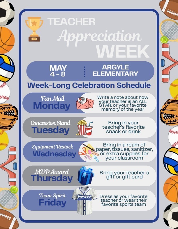 teacher appreciation week