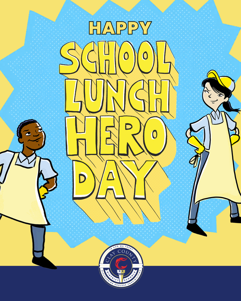 School Lunch Hero Day Flyer