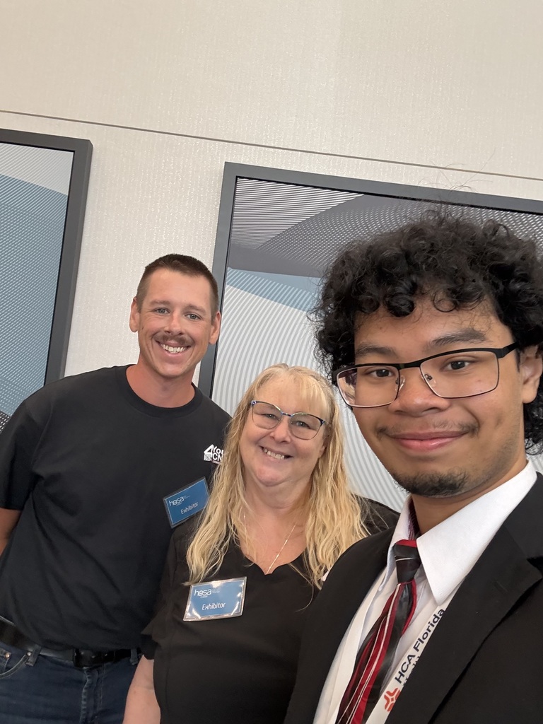 Kaden, Kie, and Antonio proudly represented Ridgeview at the HOSA State Conference recently! Kaden and Kie advanced to Round 2 in their competitive event, CPR/First Aid, and Antonio served on the Courtesy Corps. Antonio also had the exciting opportunity to meet the writer and developer of our CNA curriculum—someone well-known in the health science community. We were able to thank her for her support, as she has played a significant role in our students’ success on the CNA exam!