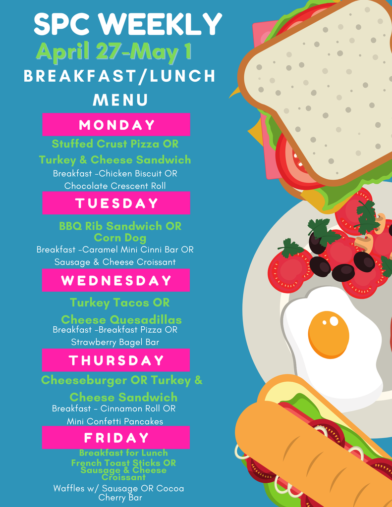 Menu this week