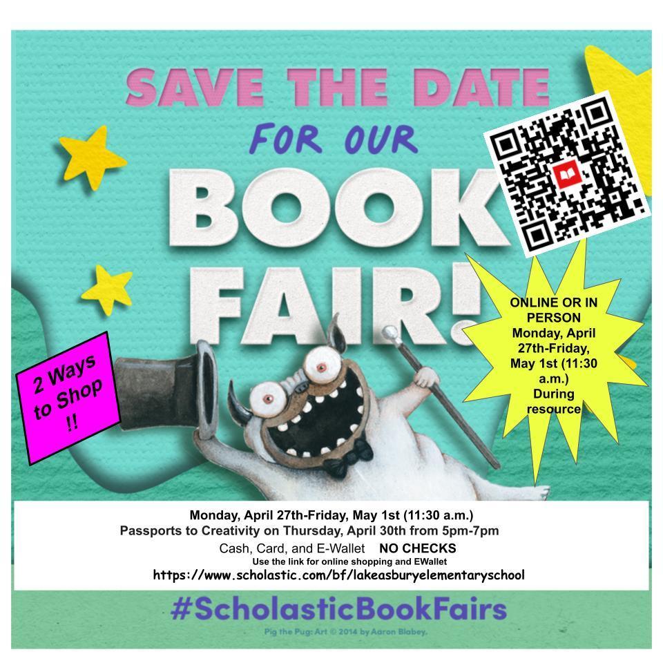 book fair flyer