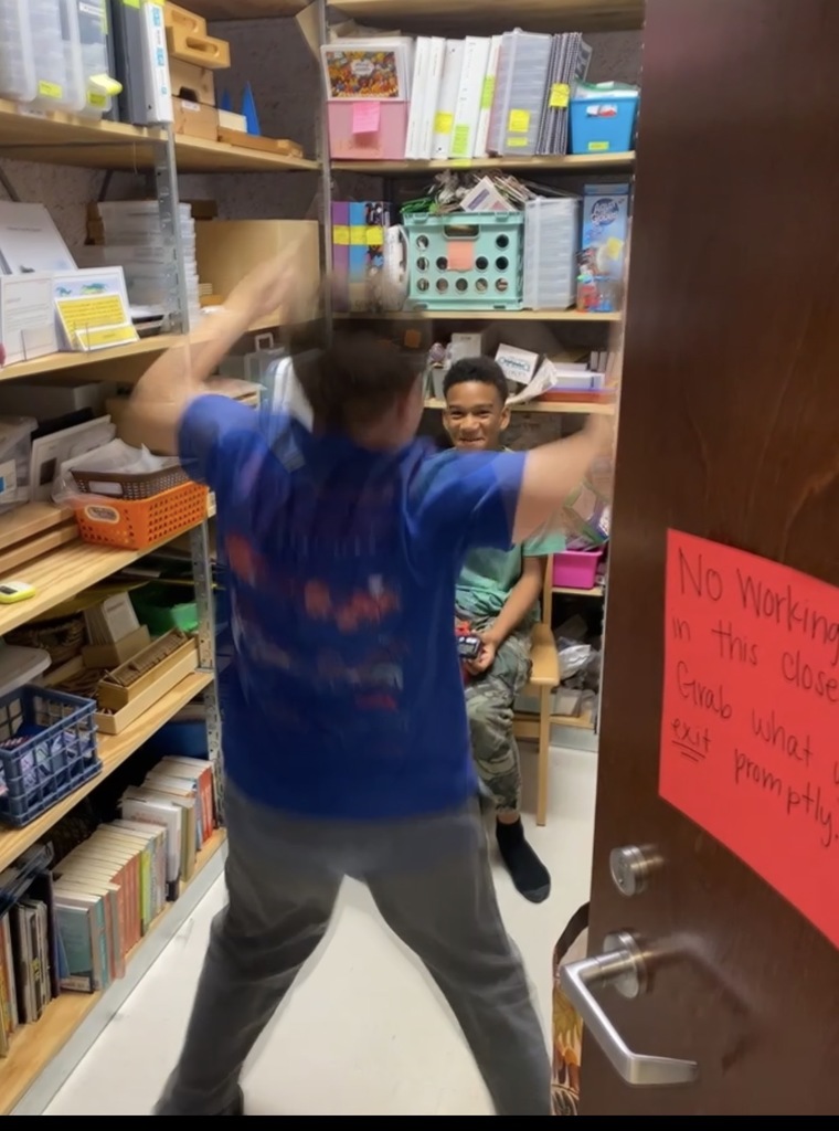 Our Upper Elementary 6th graders recently took a high-energy, hands-on approach to data analysis! To sharpen their investigative skills, students participated in a physical endurance challenge: timing themselves as they completed five sets of 40 jumping jacks.  After meticulously recording their results in data tables, students transitioned from the "gym" to the "lab" to construct histograms. By plotting their performance across different intervals, they were able to visually compare their efficiency between the first set and the final set.  Through this comparison, students investigated a key question: Does physical fatigue slow us down, or does the adrenaline of the final set lead to a faster time? This interactive lesson proved that math isn't just about numbers on a page—it's a tool we can use to measure and understand our own physical world