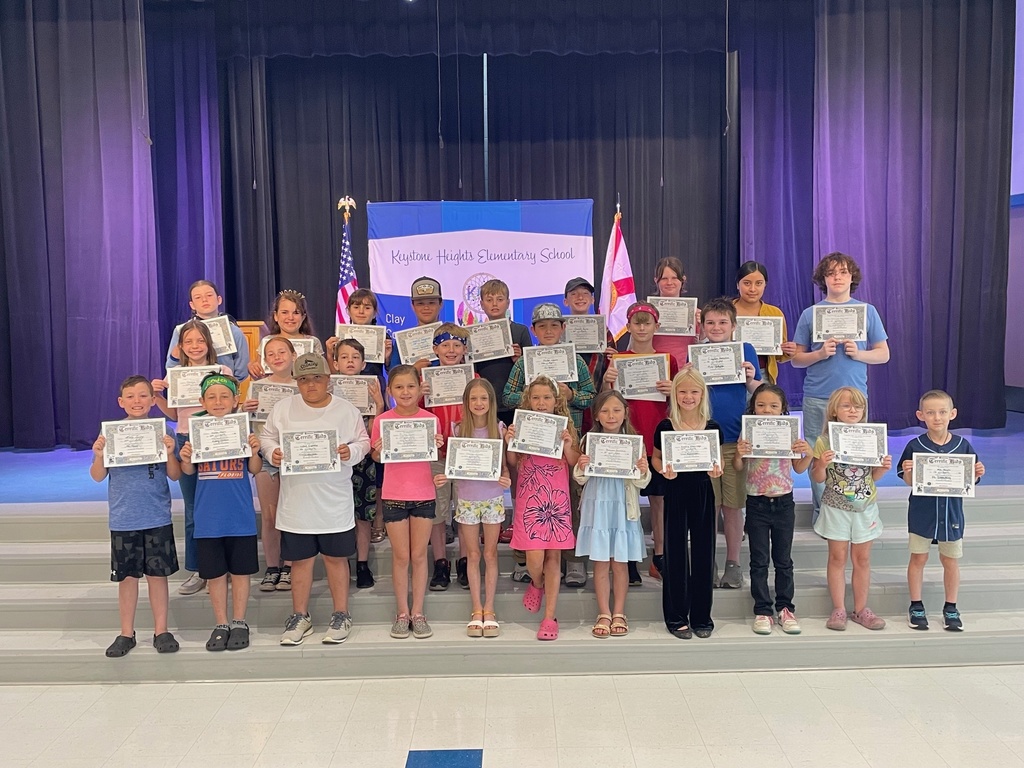 Congrats to our April Terrific Kids!