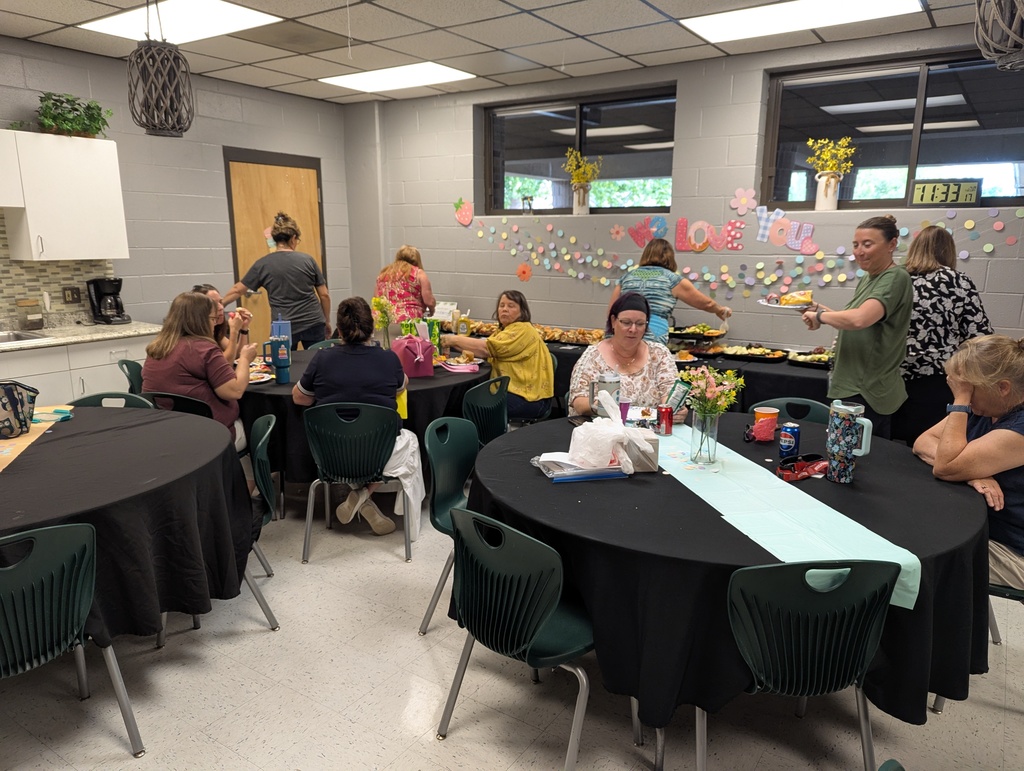 We are SO excited to shower our incredible teachers and staff with love this week! 🍎✨  Since National Teacher Appreciation Week falls during our FAST testing schedule, we decided to get the party started early! A massive shout-out to Aiosa & Hoffman Orthodontics in Fleming Island for the delicious subs and fruit trays—our tummies are full and our hearts are fuller! 🥪🍓  We are beyond grateful for our amazing business sponsors who are helping us make this week extra special for our hardworking team. Let’s hear it for our staff! 👏👏