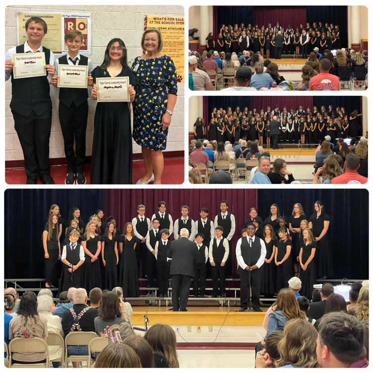 LAJH spring chorus concert!