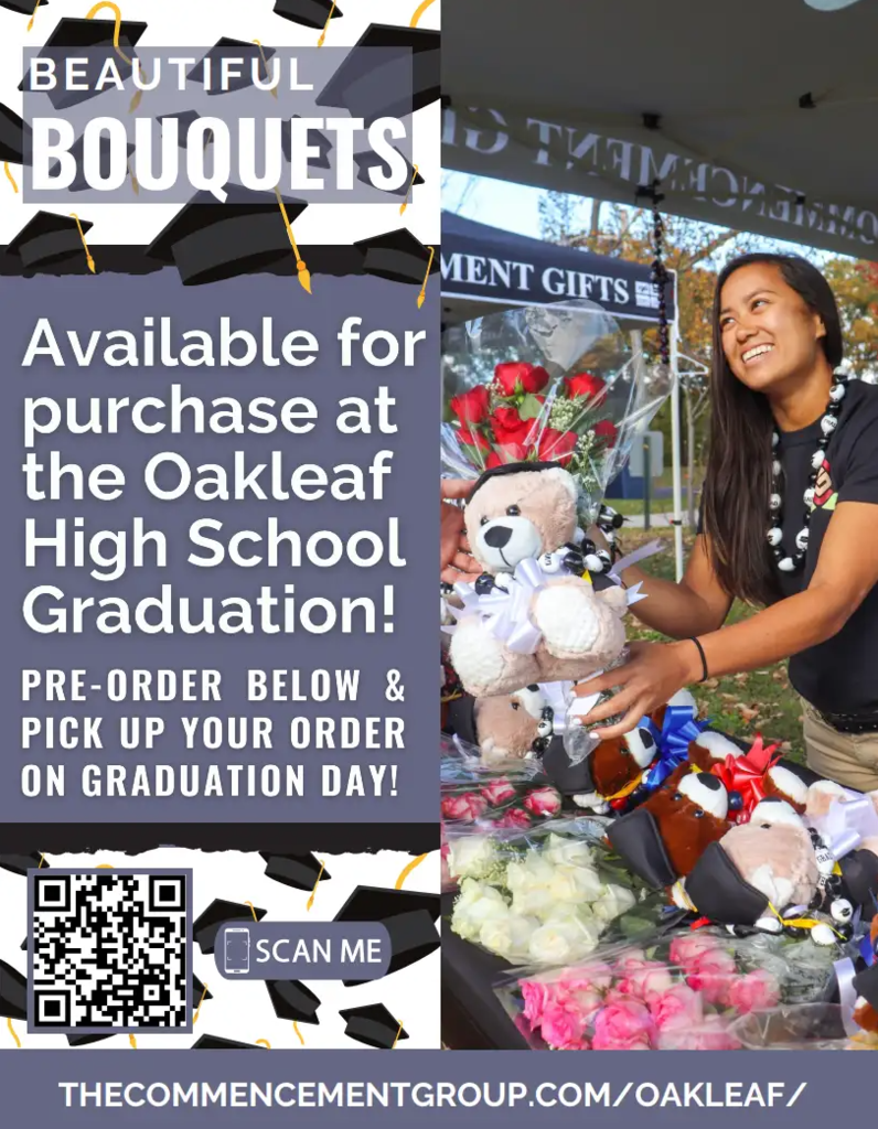 Graduation Flowers Pre-Order QR Code