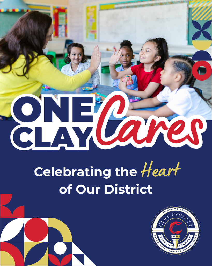 OneClay Cares - Celebrating the Heart of Our District Flyer