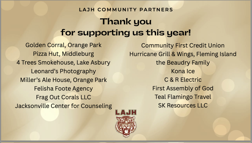 LAJH May Newsletter highlights!