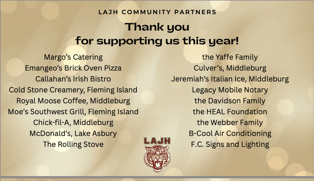 LAJH May Newsletter highlights!